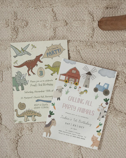 Print my A5 Party Invite