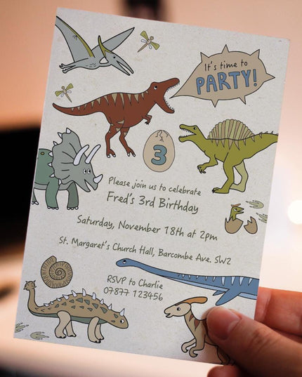 Print my A6 Party Invite