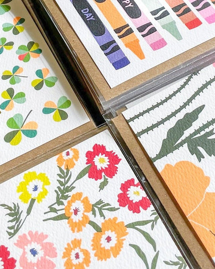 Greetings Card Printing | Folded Cards