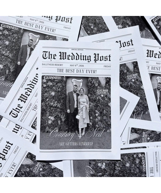 Wedding Newspaper Printing - 220gsm Silk - A4 | A5