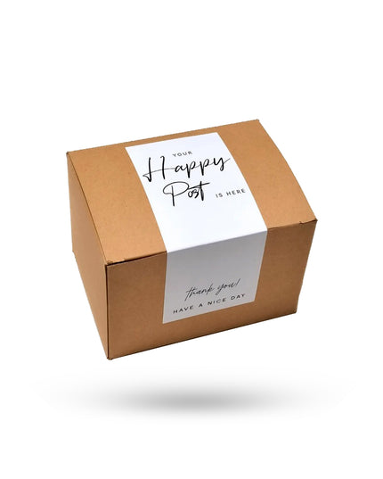 Rectangular Box Seal Stickers 57mm x 99mm