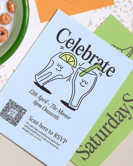 Party Invite Printing | A5, A6
