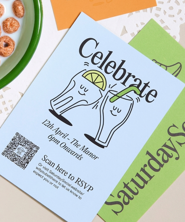 Party Invite Printing | A5, A6