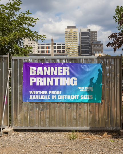 Standard Rectangular PVC Banner, Outdoor Banner