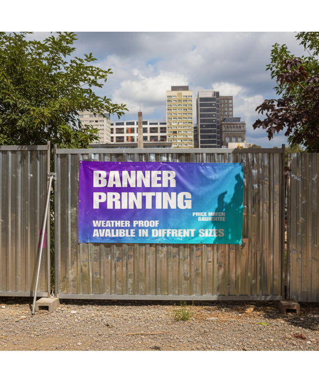 Standard Rectangular PVC Banner, Outdoor Banner