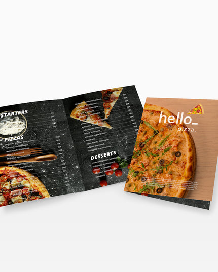 4 Page Menu Printing | A4