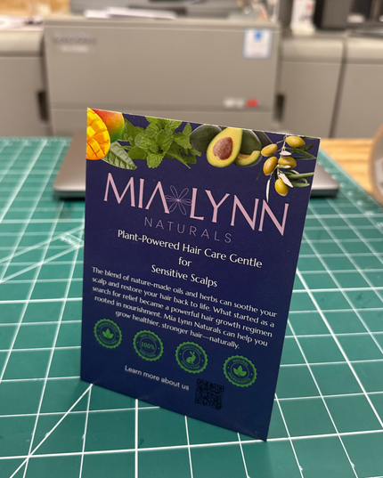 A5 | A6 Strut Card Printing - Upload your own artwork