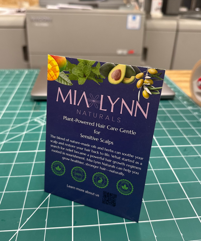 A5 | A6 Strut Card Printing - Upload your own artwork