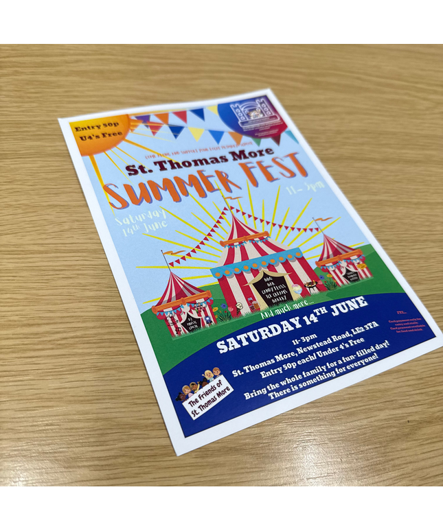 A5 | A6 150gsm Flyer Printing - Provide your own artwork