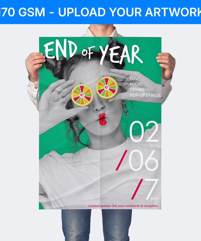 A1, A2, A3, A4, A5 Poster Printing