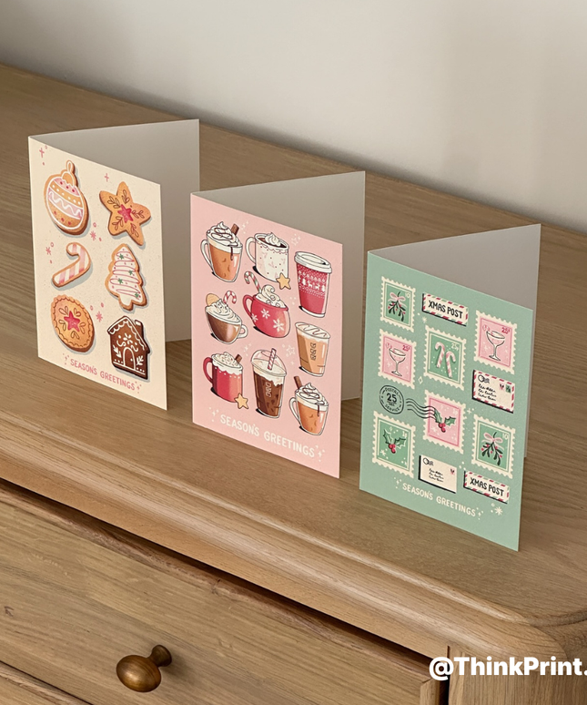 Greetings Card Printing | Folded Cards