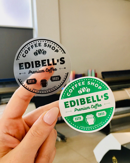 Clear Sticker Printing - Water Resistant Sticker