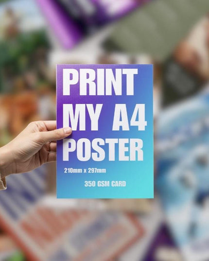 Print my A4 Poster