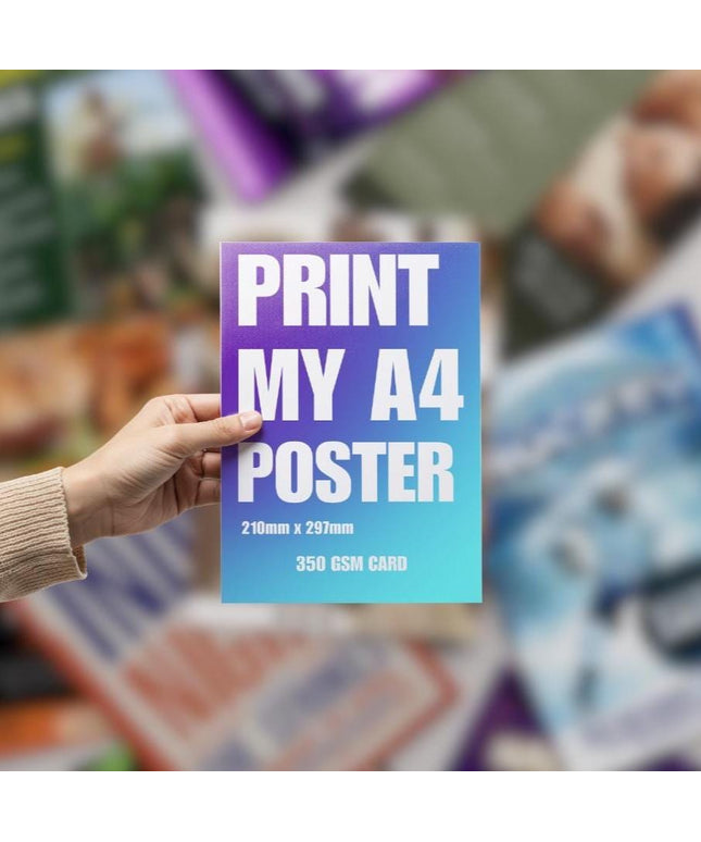 Print my A4 Poster