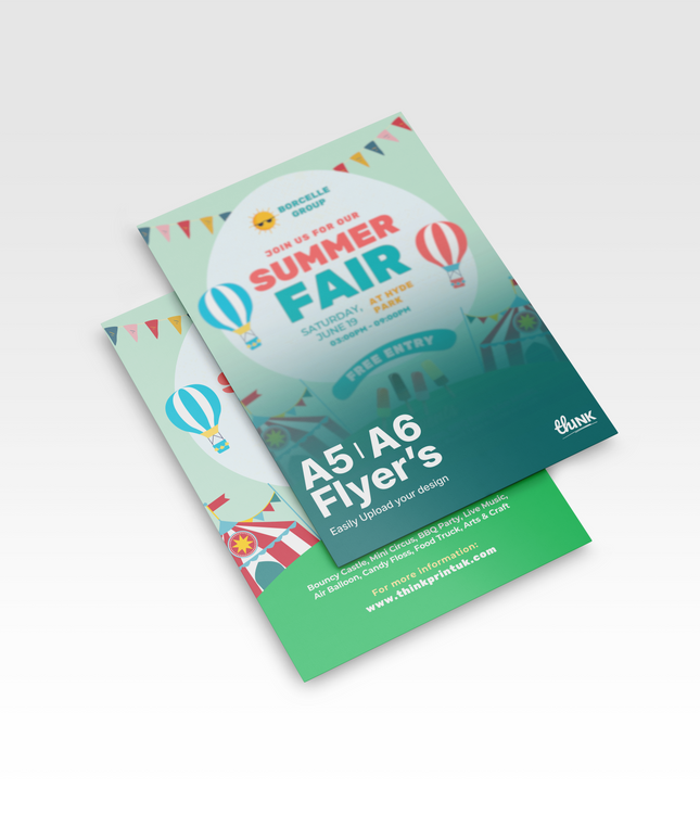 Standard Flyer Printing A5 | A6