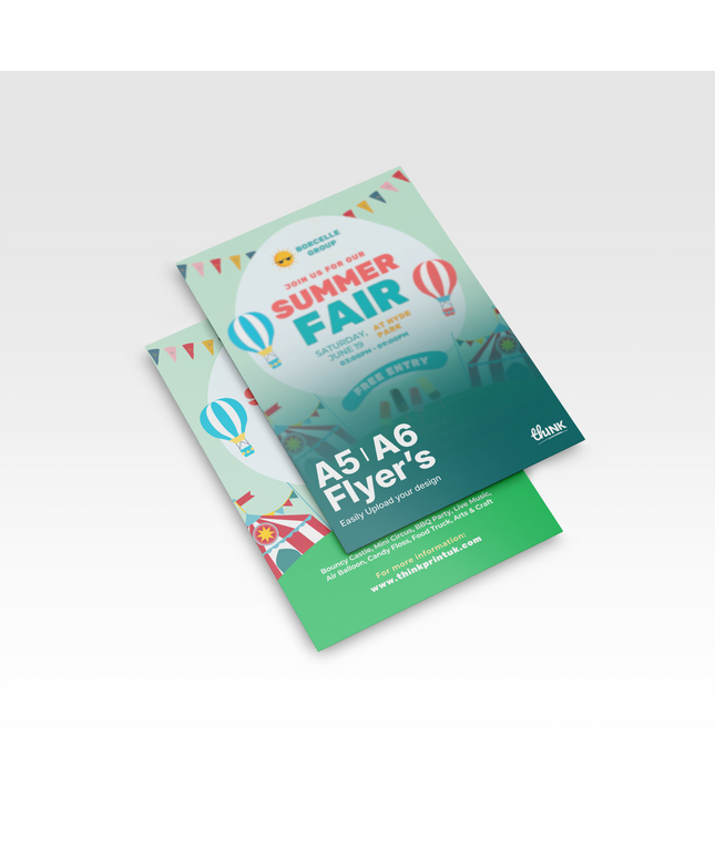 Standard Flyer Printing A5 | A6