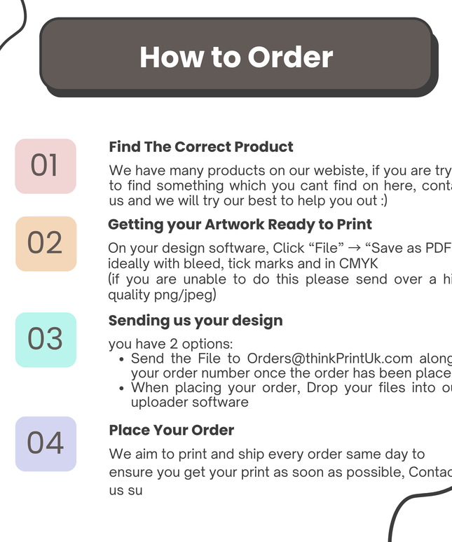 Print my Business Cards - Standard (85mm x 55mm)