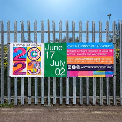 Standard Rectangular PVC Banner, Outdoor Banner