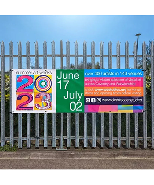 Standard Rectangular PVC Banner, Outdoor Banner